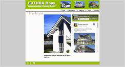 Desktop Screenshot of futurahaus.ch